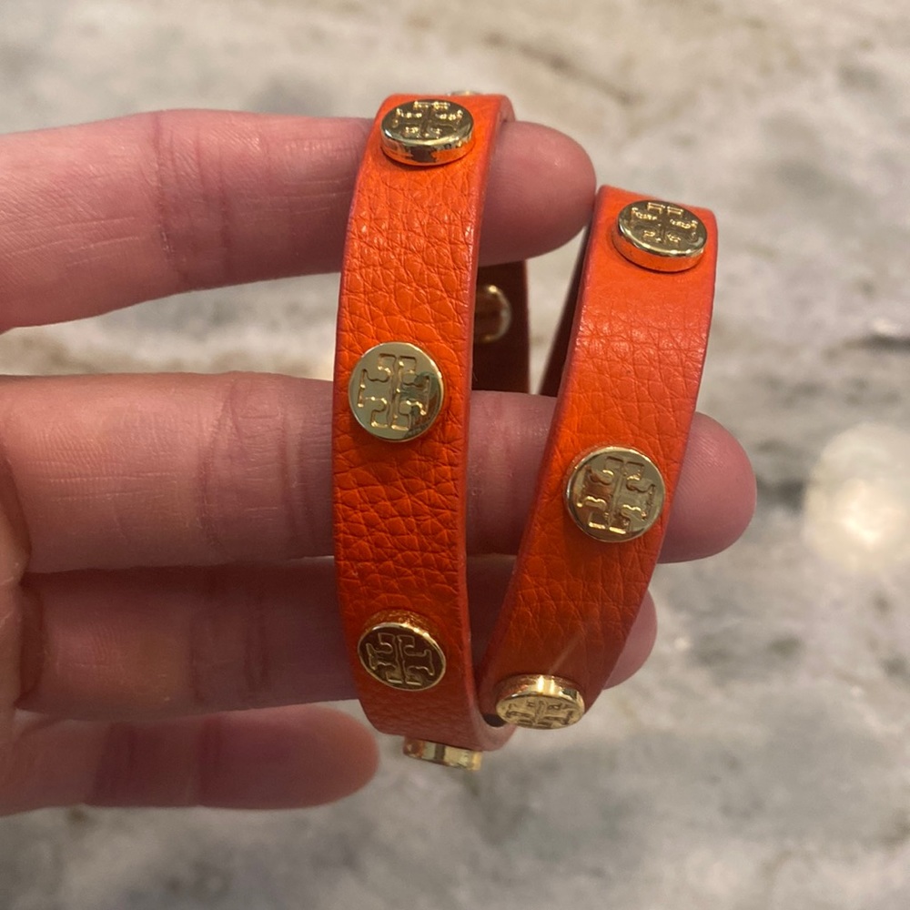 Tory burch adjustable wrap bracelet